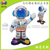 Decorations, big props suitable for photo sessions, three dimensional space rocket, cartoon astronaut, balloon