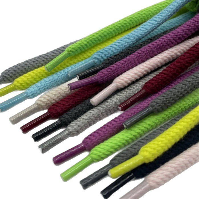 120 color 5mm poliéster de color núcleo de rosca grueso unidireccional redondo cordón de zapatos casuales adaptar zapatos de entrenamiento