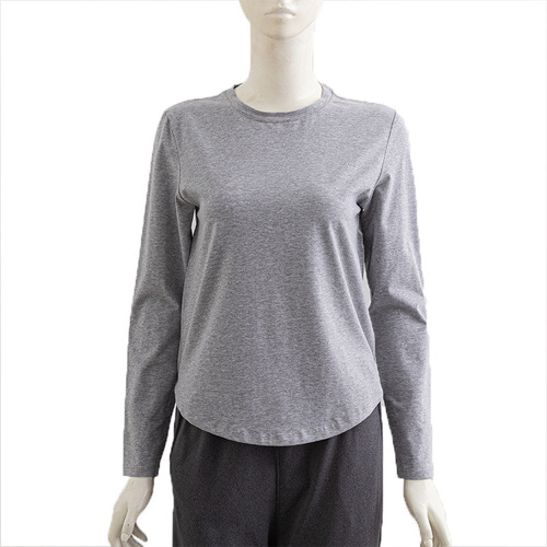 Women's Yoga Top Long Sleeve Love Long Sleeve Slim Fit Simple Sports T-Shirt Casual Fitness Wear