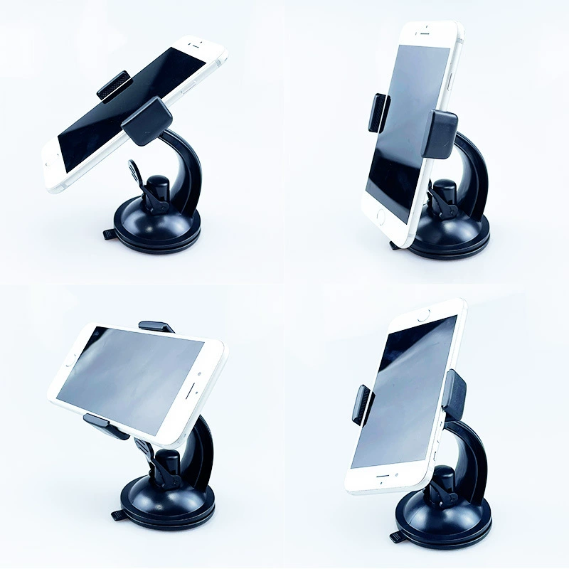 Universal phone holder, simple tubing, 360 degrees