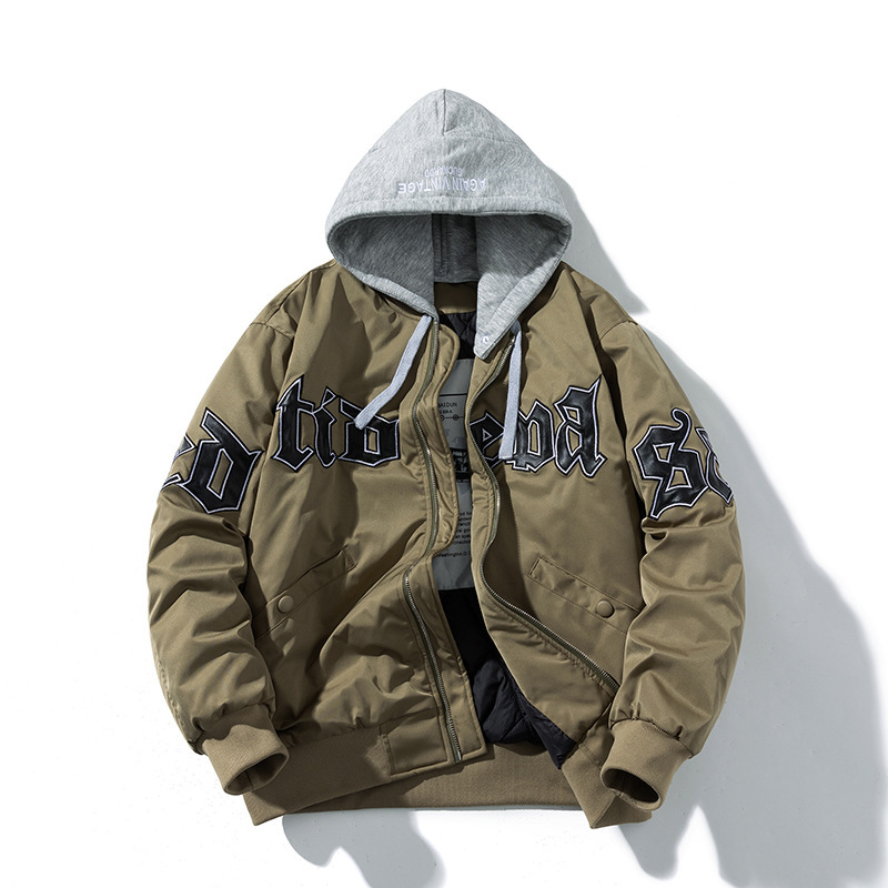 Autumn and Winter Baseball Suit Jacket Men's 2022 New American Retro Couple Thickened Jacket Men's Fashion Brand Cotton Clothes