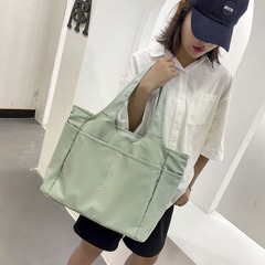 2023 New Trendy Portable Oxford Cloth Women's Cloth Bag Casual Multi-Pocket Large Capacity Travel Bag Nylon Shoulder Dance Bag