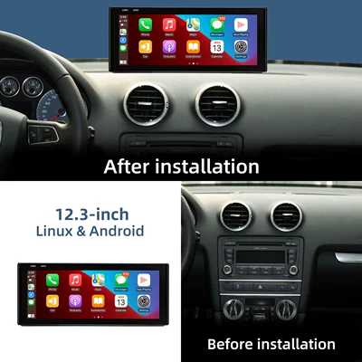 DVD Navigation screen suitable for Audi