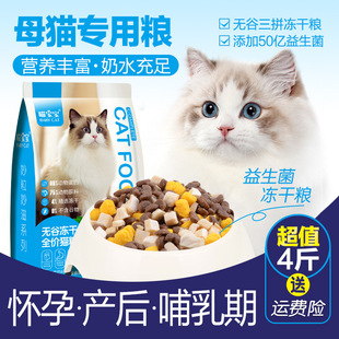 Cat Food for Lactating Mothers, Cat Food during Pregnancy, Postpartum Meal for Pregnant Cats, Postpartum Nutritional Supplement Food for Cat Mothers