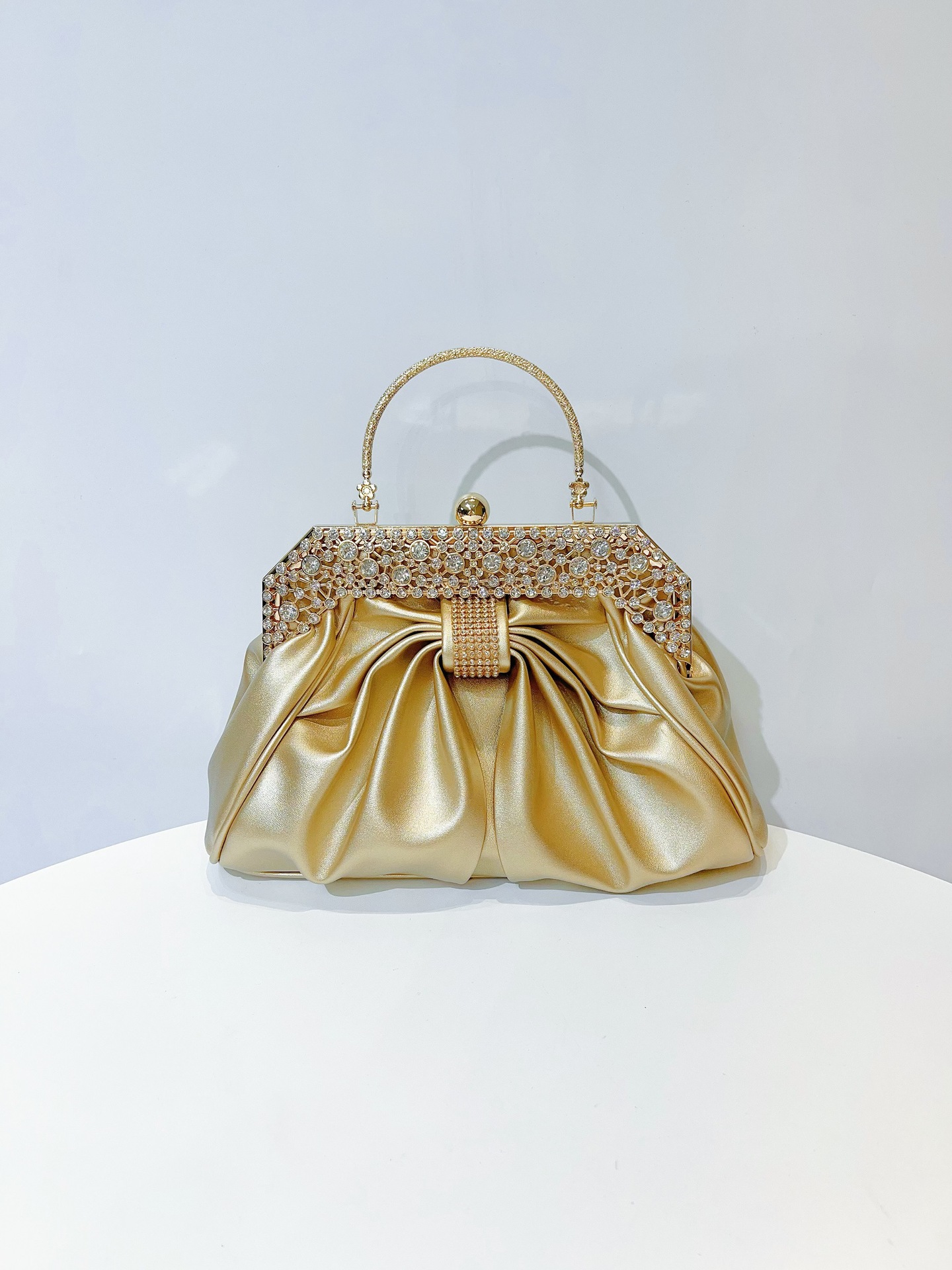 Modische Abendtasche Mit Strasssteinen Für Partys_voghion.com