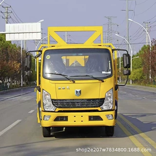国六防撞缓冲工程车厂家直销 蓝牌高速道路施工防撞车多少钱