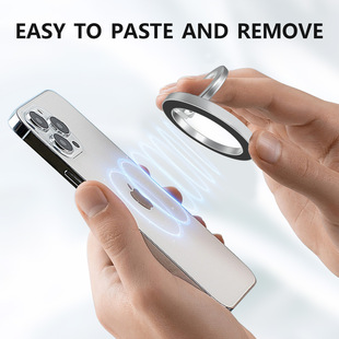 Prototype magnetic finger ring bracket suitable for iPhone zinc alloy mobile phone bracket cross-border exclusive magnetic attraction