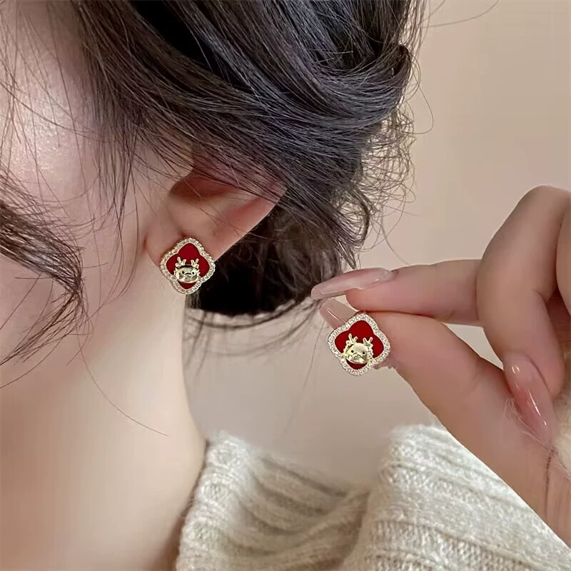 Ассиметричные серьги с кисточками, шпилька из 925-й серебра, корейский минималистичный стиль