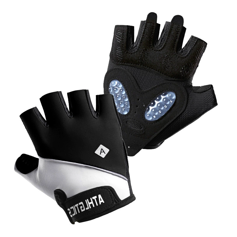 Sports silk gloves for gym for men and women, thin non-slip wear-resistant horizontal bar for yoga, fingerless, for beloved