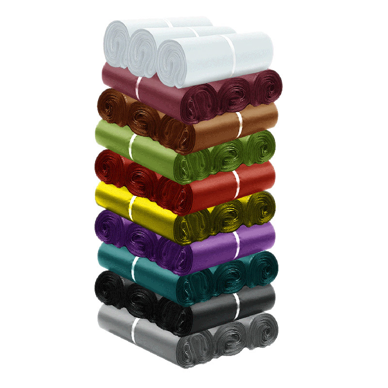 Express bolsa al por mayor impermeable engrosada nuevo paquete de material ropa Express bolsa de embalaje autoadhesiva logo bolsa de embalaje