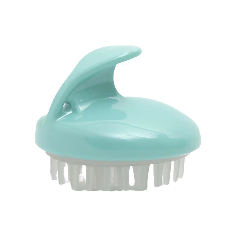 Artefacto de champú cepillo de champú de silicona peine de masaje cepillo de limpieza del cuero cabelludo