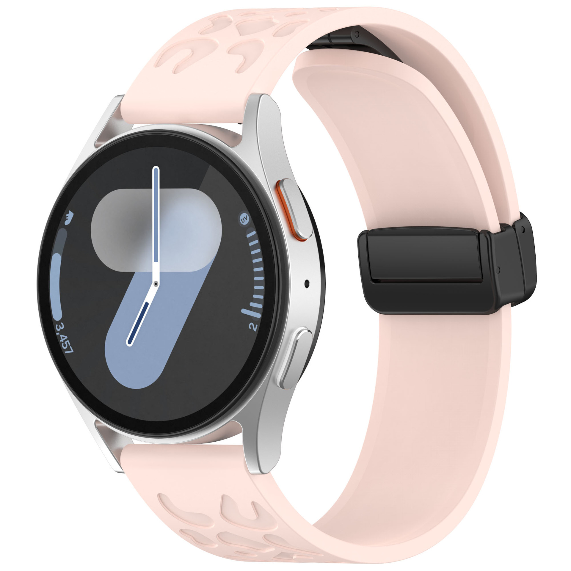 Compatible with the universal leopard print magnetic clasp strap of Huawei and Samsung Galaxy watch5 pro watch5 undefined