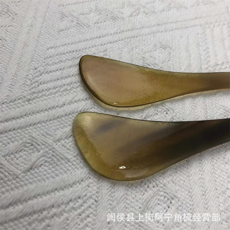 Horn Gua Sha Acupoint Massage Stick 12cm Facial Eye Pointing Tool Buffalo Horn Comb key features