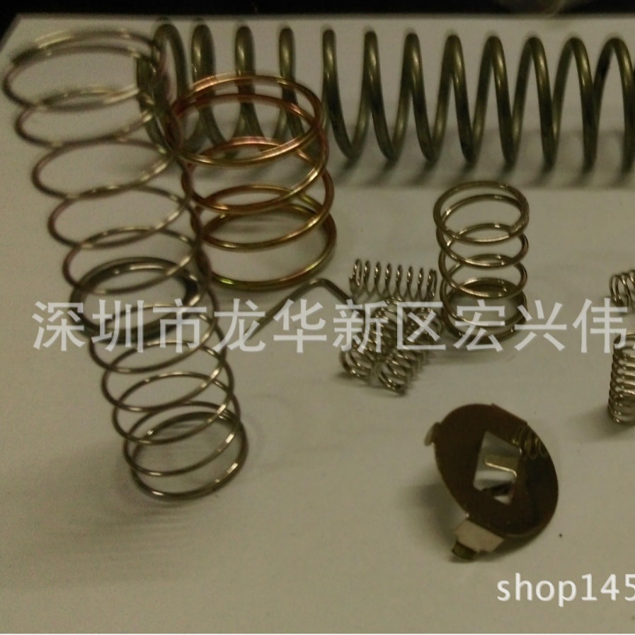 供应儿童车减震塔形弹簧深圳弹簧厂生产压缩性能好弹簧