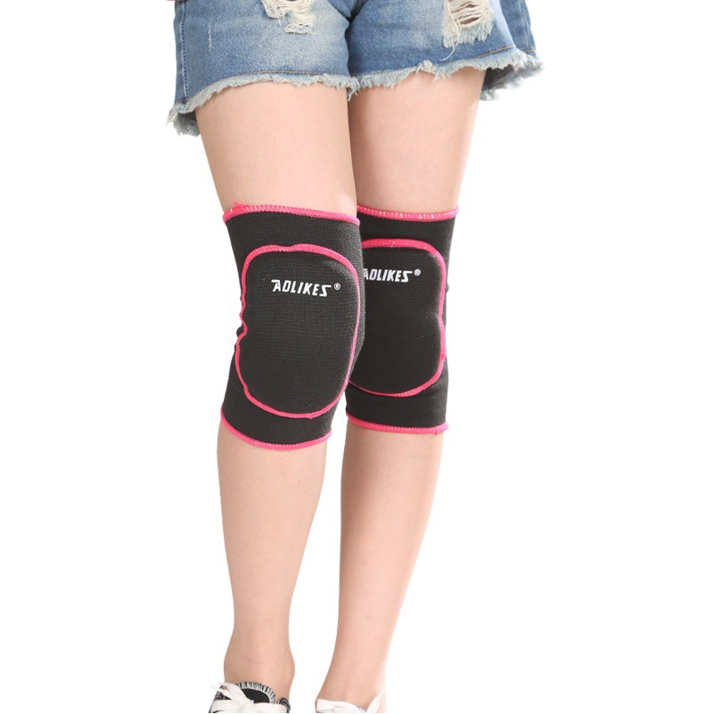 Danza DE LOS NIÑOS rótula deportes de los niños bailando voleibol fútbol engrosada esponja rótula anti-caída de cuatro colores al por mayor