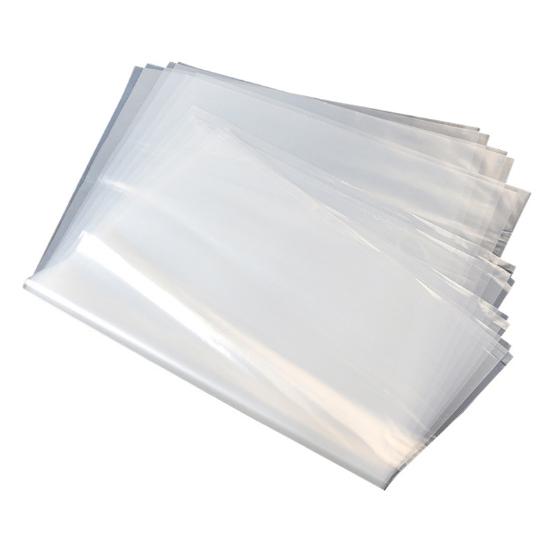 Bolsa de película de plástico de bolsillo plano PE de alta presión bolsa a prueba de polvo bolsa de plástico bolsa de embalaje grande bolsa a prueba de humedad transparente