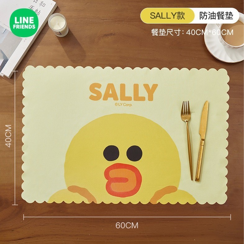 LINE FRIENDSテーブルマット家庭用高級感断熱マットパーマ防止テーブルマット|undefined