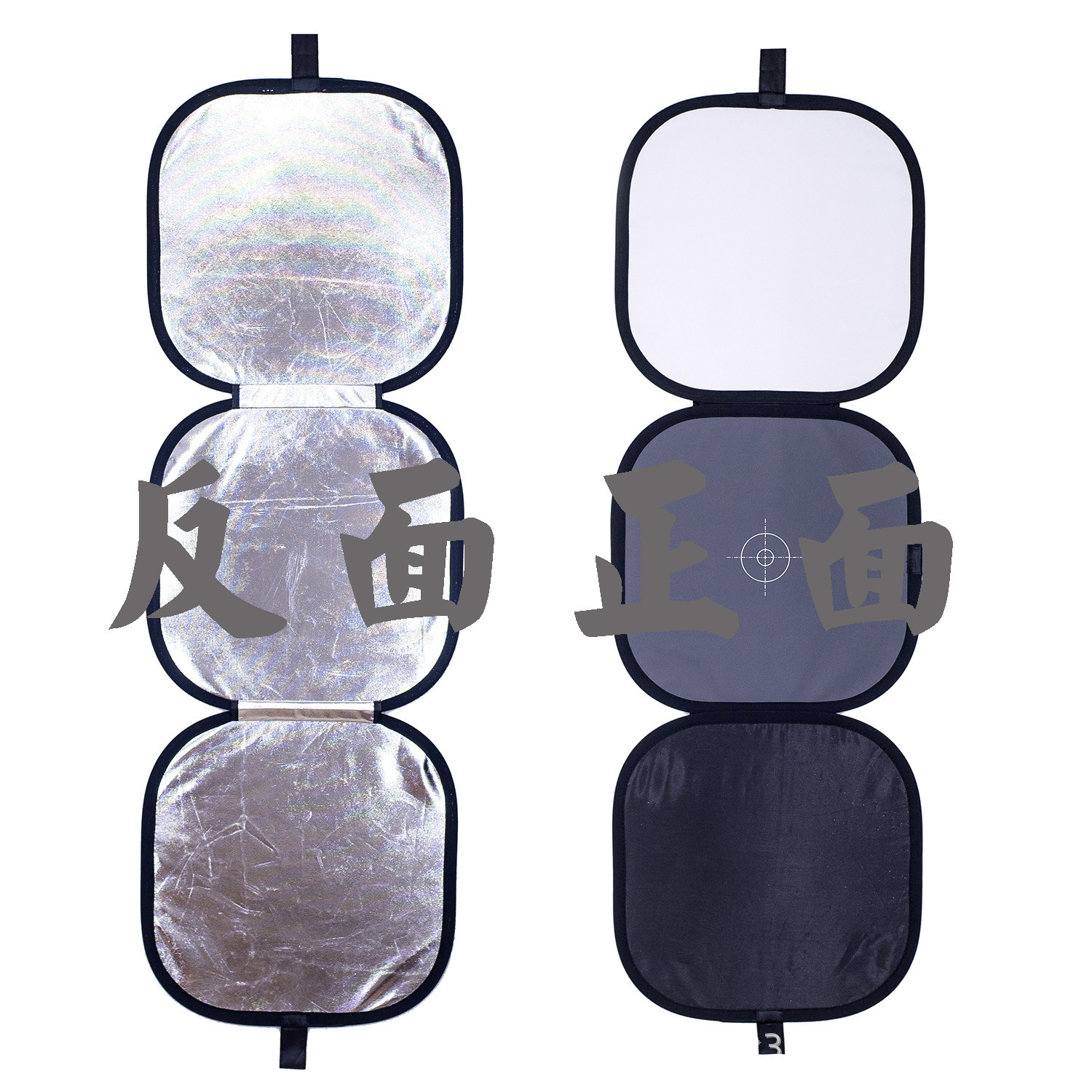 カメラグレーカードテーパー写真フラッシュスヌート収納袋アウターフラッシュカバーシルバーホワイトリフレクターカメラディフューザー