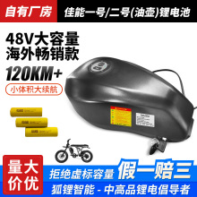 加工定制48V佳能一號鋰電池 雪地胖胎車35ah大容量電動車油壺電瓶