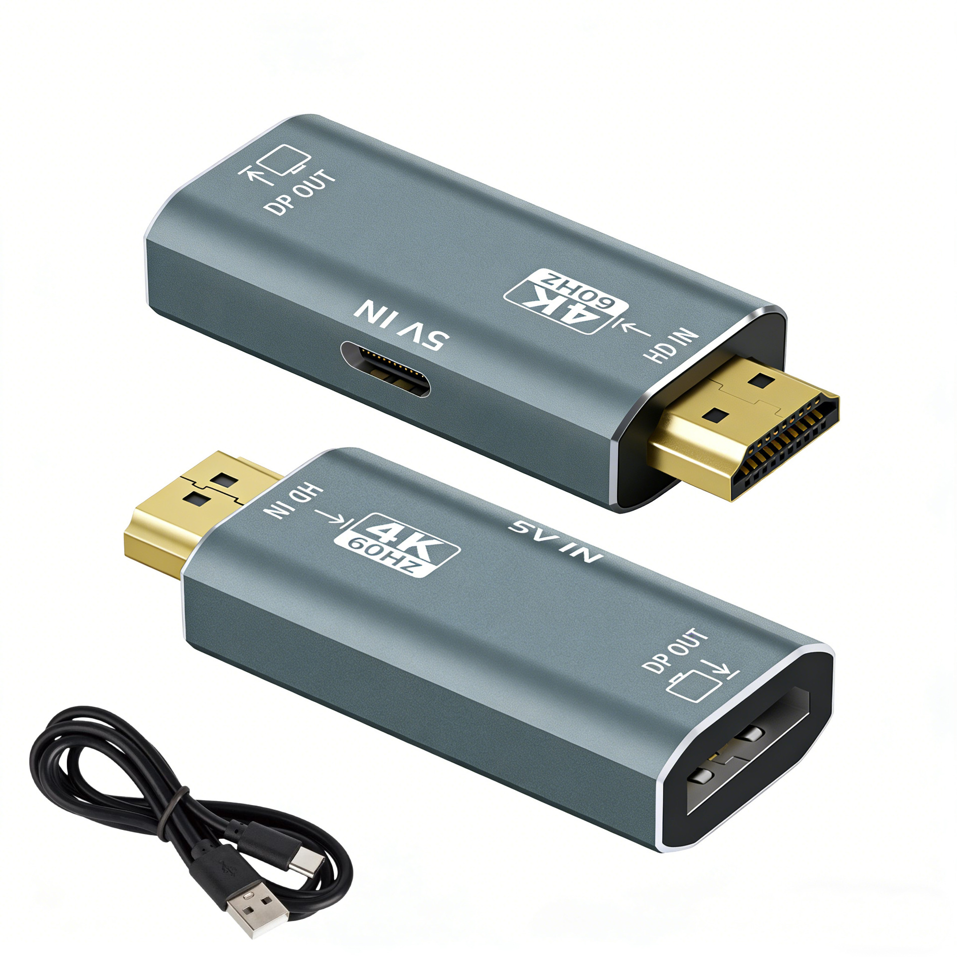 Bộ chuyển đổi HDMI sang DP có nguồn điện
