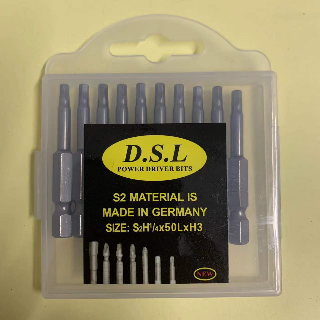 FUENTE fabricante DSL Alemania S2 cabeza de lote hexagonal de una sola cabeza de acero endurecido cabeza de lote hexagonal especificaciones completas