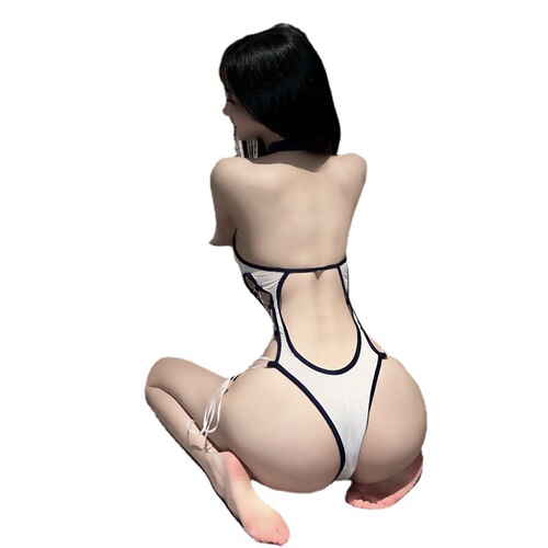 New Sexy Lingerie Sheer Dead Water, Japanese Role-Playing Swimsuit Maid Outfit with Straps, Wholesale Sleepwear