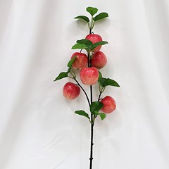 リンゴの木の枝のザクロの柿の造花の客間の置物の装飾のシミュレーションの果物の5果の大きいリンゴの枝