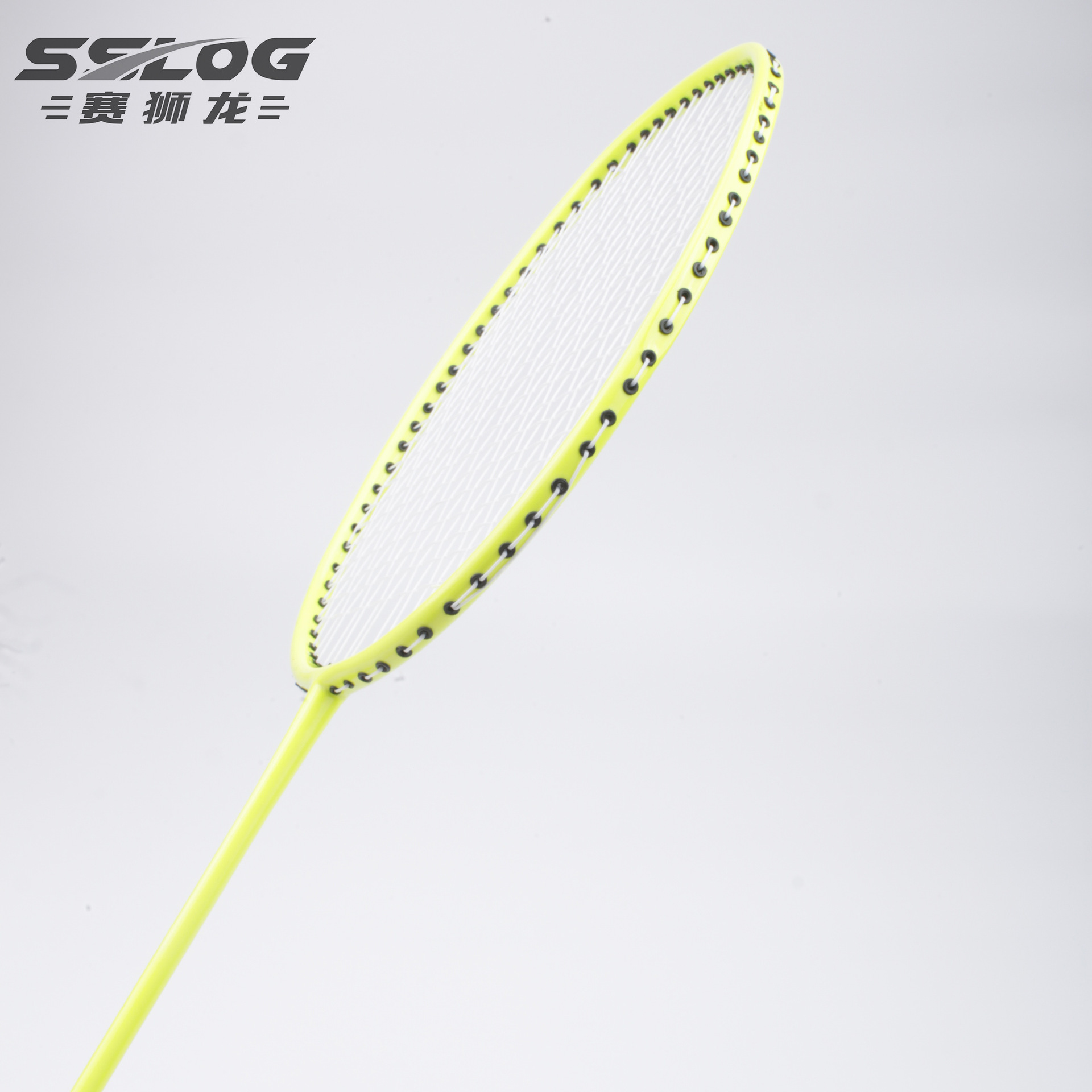 Professional solid color racket for gym for training for badminton