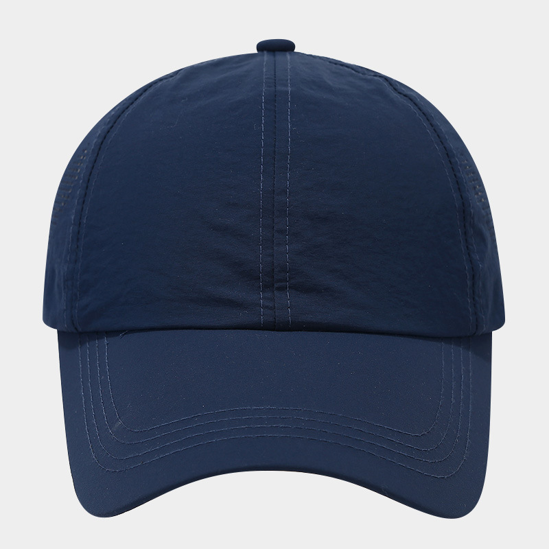Sombrero de béisbol impermeable simple coreano de alta calidad simple japonés de color sólido sombrero de lengua de pato mujer cara pequeña