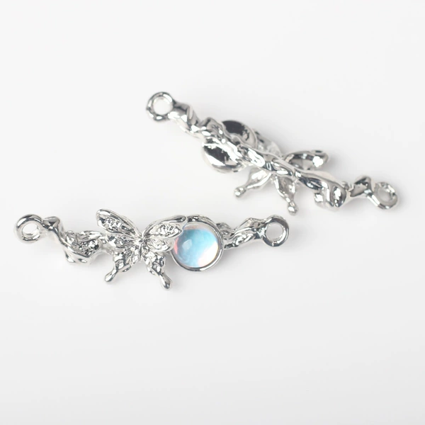 Silver base blue