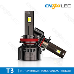 cn360 T3 モデル 180 ワットスマート APP 制御車 LED ヘッドライト色温度電源調整可能雨霧クロスボーダー