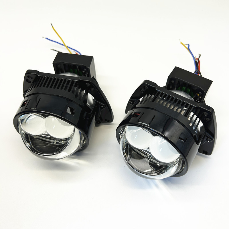 Lentes láser de faro LED 3.0 pulgadas actualización sin pérdidas