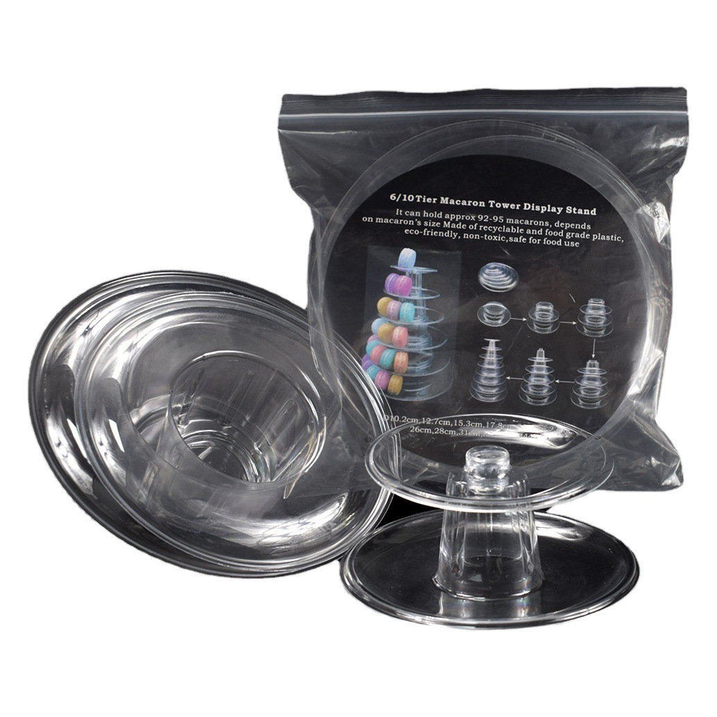 Soporte de exhibición de macaron de 4 capas soporte de pastel de boda soporte de exhibición de pastel macaron soporte de postre merienda comida fría descanso de té