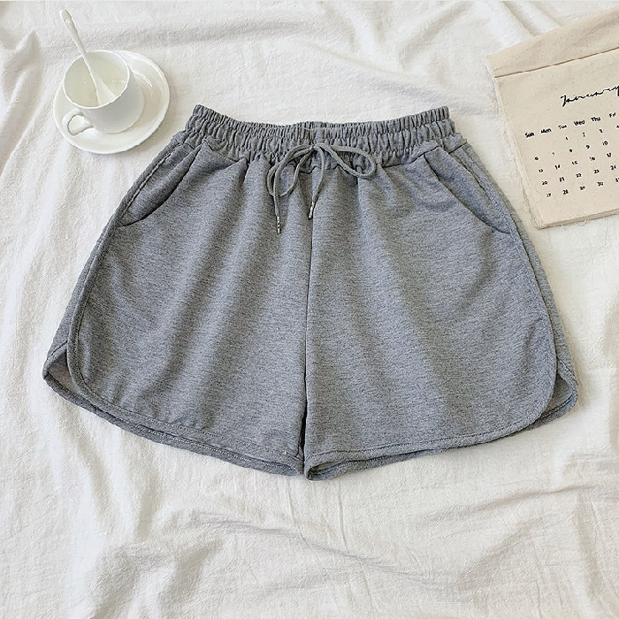 韓国のスポーツパンツ女性の夏の新型のゆったりした大きいサイズの学生の純色のランニングヨガの広い足の熱いズボンのファッションの卸売り|undefined
