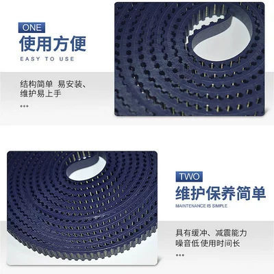 Avtomobil ötürücü kəmərləri belt textile industry seamless circular