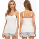 Cross-Border Sleeveless Women's Camisole with Breast Pads, No Rims, One-Piece Outer Wear Bottoming Intimates, Yoga Sports t