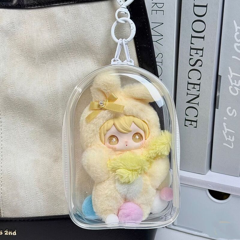 Shyshy Rabbit Shiny First and Second Generation Doll Protective Case Vinyl Storage and Outing Bag Dustproof Transparent Pvc Doll Bag