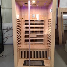 非标锭制双人桑拿房汗蒸房家用远红外线光波房铁杉木频谱房saunas