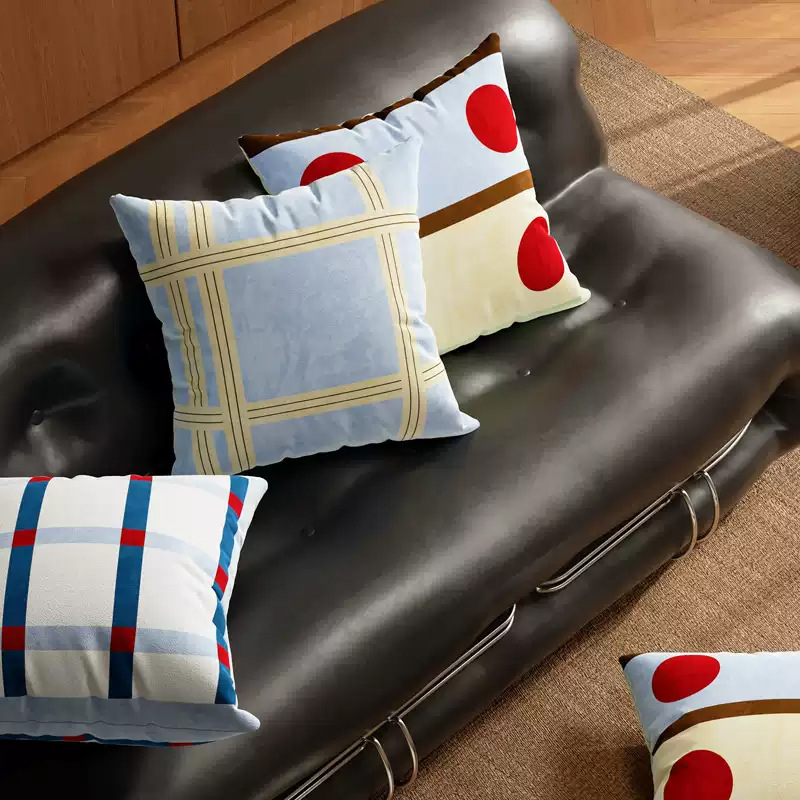 Bauhaus sofá decoración almohada cubierta de alojamiento decoración cojín de respaldo dormitorio ventana flotante almohada cubierta de cintura