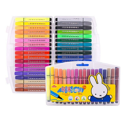 Triangular watercolour, crayons, children's coloured pencils, coloring book for elementary school students, washable