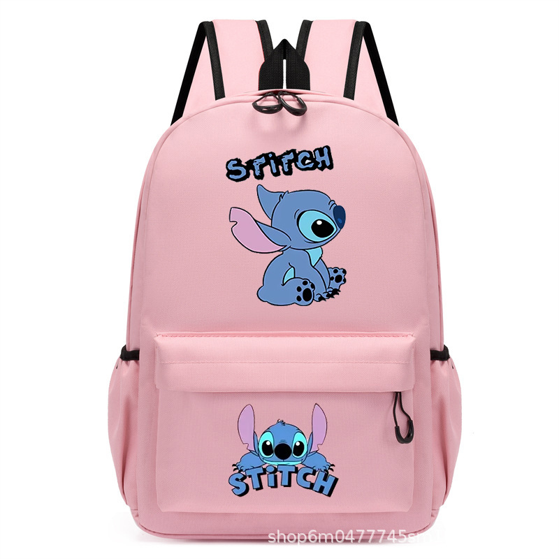 AliExpress Hot Sale Star Baby Cartoon Kindergarten Mochila rosa para niños y niñas Mochila para niños