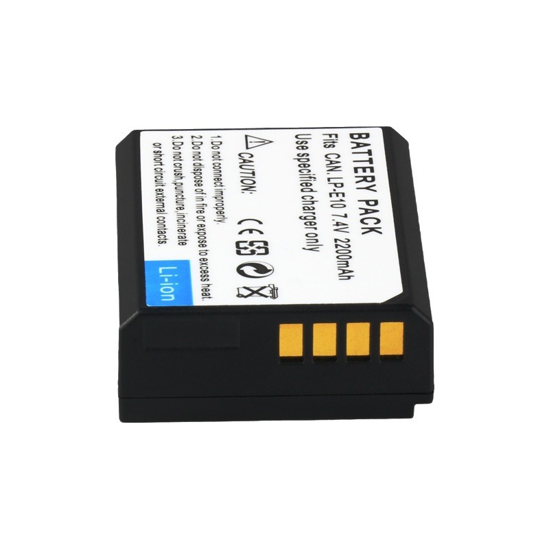 Directo de fábrica al por mayor compatible con Canon LP-E10 cámara digital batería de litio Batería totalmente decodificado