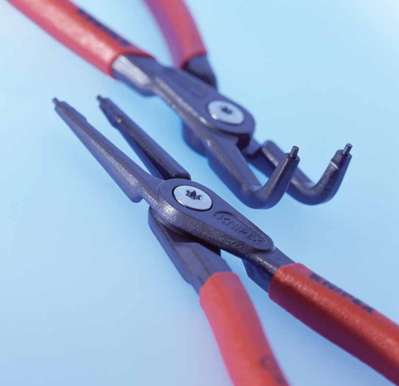 德国 KNIPEX 凯尼派克 46 11 A4 卡簧钳 320 mm总长 4611A4