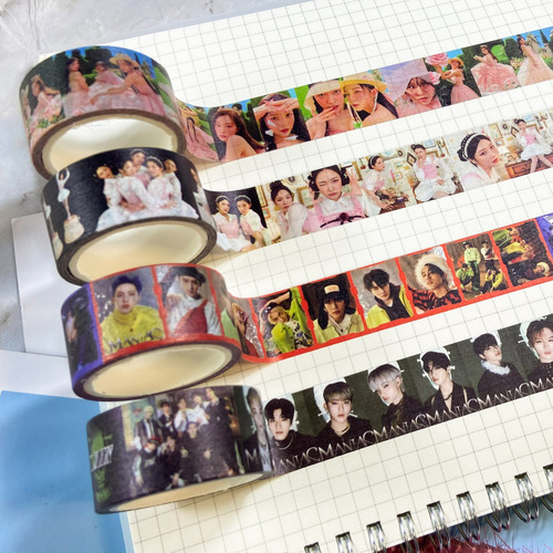 Stray Kids Album Merch Diary Tape Red Panda Cute Sticker