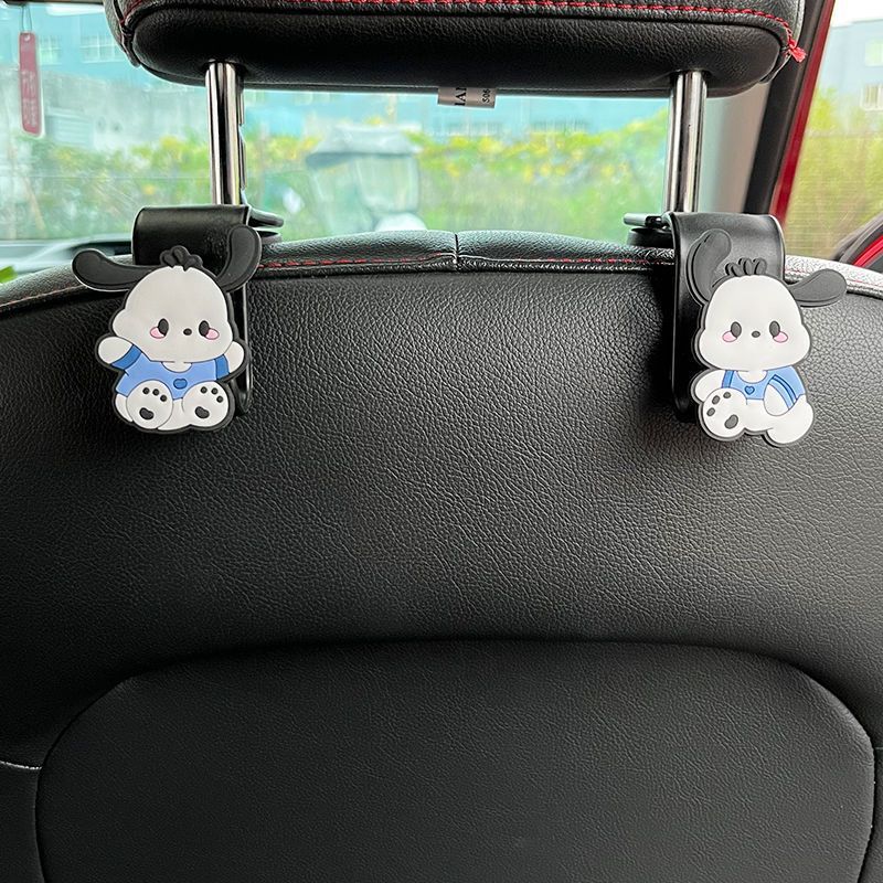 Asiento de automóvil espalda gancho lindo perro Pachia para la cola trasera del automóvil gancho red multifuncional suministros