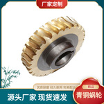 铸造加工斜齿轮黄铜锡青铜蜗轮铸铁加工做蜗轮蜗杆升降机农机蜗轮