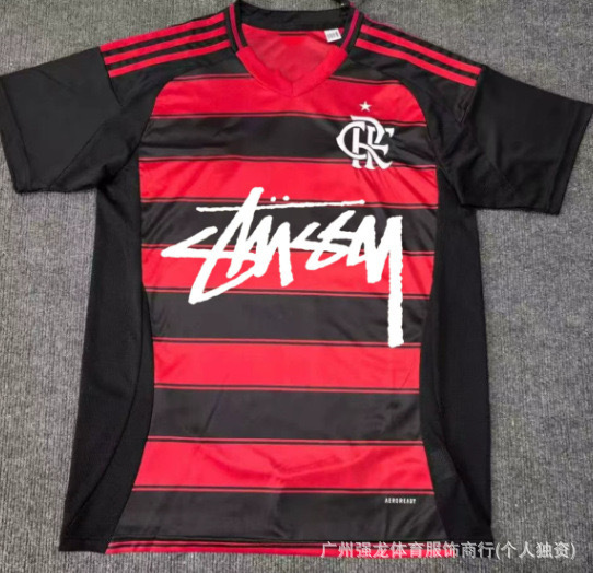 Stussy斯图西球衣弗拉门戈国米意大利纪念版葡萄牙日本短袖足球服|undefined