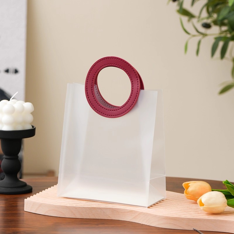 Bolsas de regalo, bolsas de mano, bolsas de regalo de mano, bolsas de regalo de cumpleaños, bolsas de regalo de día de San Valentín, bolsas pequeñas y transparentes