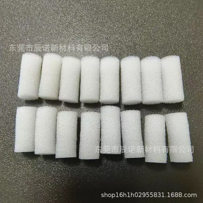 辰诺直销医用白色鼻塞海绵小柱子 鼻子上药海绵芯细孔透气鼻塞棉