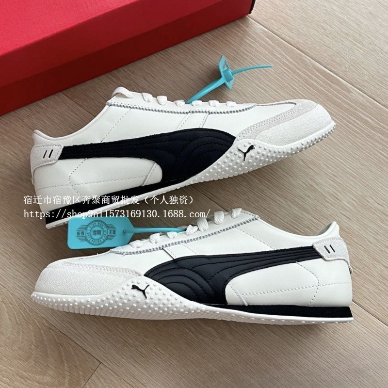 Park Chae-young's same style racing shoes 001, white and black classic low-top, unisex, versatile casual sports shoes, wholesale